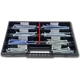 Schraubenbox24 Sechskantschrauben Sortiment M6 65-100 mm 110 Stück