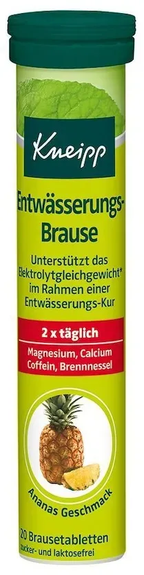 Preisvergleich Produktbild Kneipp Entwässerung Brausetabletten Vitamine 20 ct