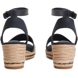 Tommy Hilfiger TH MID ESPAD WEDGE JACQUARD Damen Blau 42