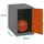 Simonrack Simonlocker Dism.mini 40 x 50 x 47,5 cm Orange/Schwarz