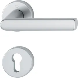 HOPPE Rosettengarnitur Hamburg F1 Aluminium grau
