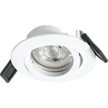 osram homelighting OSRAM 4099854444494 Spotlight Recess Set Incl. Osram LED 4.3W GU10 White LED-Deckenleuchte 4.30 W