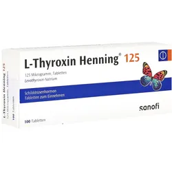 L-thyroxin 125 Henning Tabletten 100 St