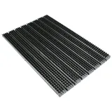 BÜMAG Bürstenmatte 59x38,5cm Kunststoff und PVC-Borste - Perfekter Fussabstreifer f??r den Innen- und Aussenbereich!