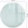 Tulup Tischplatte rund Ø 90 cm Glas transparent