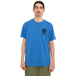 T-Shirt ELEMENT "Glyph", Herren, Gr. S, blau (nouvean navy), 100% Baumwolle, Kurzarm, Shirts