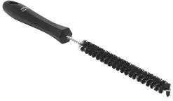 Vikan Rohrbürste mit Stiel, 15 mm 53609 , Farbe: schwarz