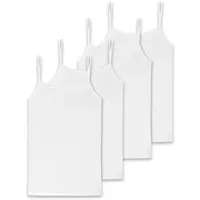 SCHIESSER Unterhemd 4er Pack | Gr.: M