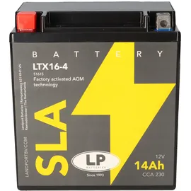 Landport MS LTX16-4 12V 14000 mAh 1 St.