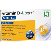 Dr. Loges Vitamin D-Loges 5.600 I.E. Kautabletten