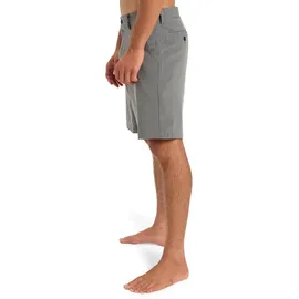QUIKSILVER Union Heather AMPH 19 Herren-Shorts, Schwarz, 28