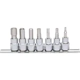 KS Tools 3/8" CHROMEplus Bit-Stecknuss-Satz Innensechskant, 7-tlg.