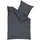 KAEPPEL Eternity Combo Mako-Satin zinn 135 x 200 cm + 80 x 80 cm