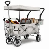 IMLEX Bollerwagen Faltbar 4268 Handwagen Transportkarre Strandwagen Kinderwagen