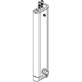 kwc aquarotter gmbh KWC Duschpaneel, F5, Edst., Thermostat, EHM, für Duschkopf, Hygieneoption,