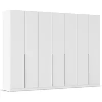 Rauch Drehtürenschrank »Kleiderschrank Schrank Garderobe AGORDO TOPSELLER Schlafzimmer« in zwei Griff-Farben, Breiten 91-360 cm, Dekor- oder Hochglanzfront, durchdachte Innenausstattung, in 7 Breiten und 2 Höhen MADE IN GERMANY, weiß