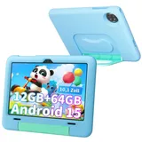 blackview 2025 10,1" Tab 20 Kids Android 15 12(4+8)GB RAM + 64 GB Tablet (10.1", 64 GB, Android 15, Android 15, Weihnachtsgeschenke, Geschenke für Kinder, Gemini AI 2.0) blau