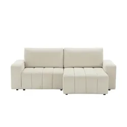Ecksofa mit Funktion  Zoom ¦ beige ¦ Maße (cm): B: 247 H: 74 T: 160.0