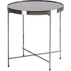 Beistelltisch LUCEA Sicherheitsglas Silber