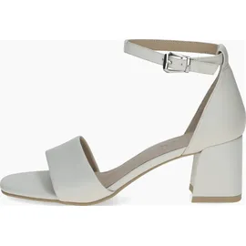 CAPRICE Da.-Sandalette für Damen, weiß, Größe 40 EU