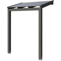 SKANHOLZ Vordach Prerow 203 x 128 cm schiefergrau