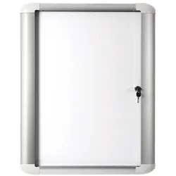 Interne Informationsvitrine MASTER, magnetisch, 816 x 995 mm