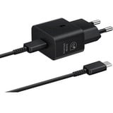 Samsung EP-T2510XBEGEU-B Handy Ladegerät USB-C® mit Schnellladefunktion 25W Schwarz