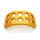 Kong Rally Bent Ankerplatte Kletterausrüstung Orange