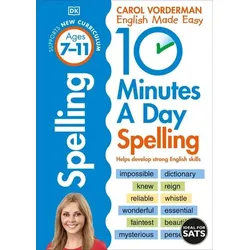 10 Minutes A Day Spelling, Ages 7-11 (Key Stage 2)