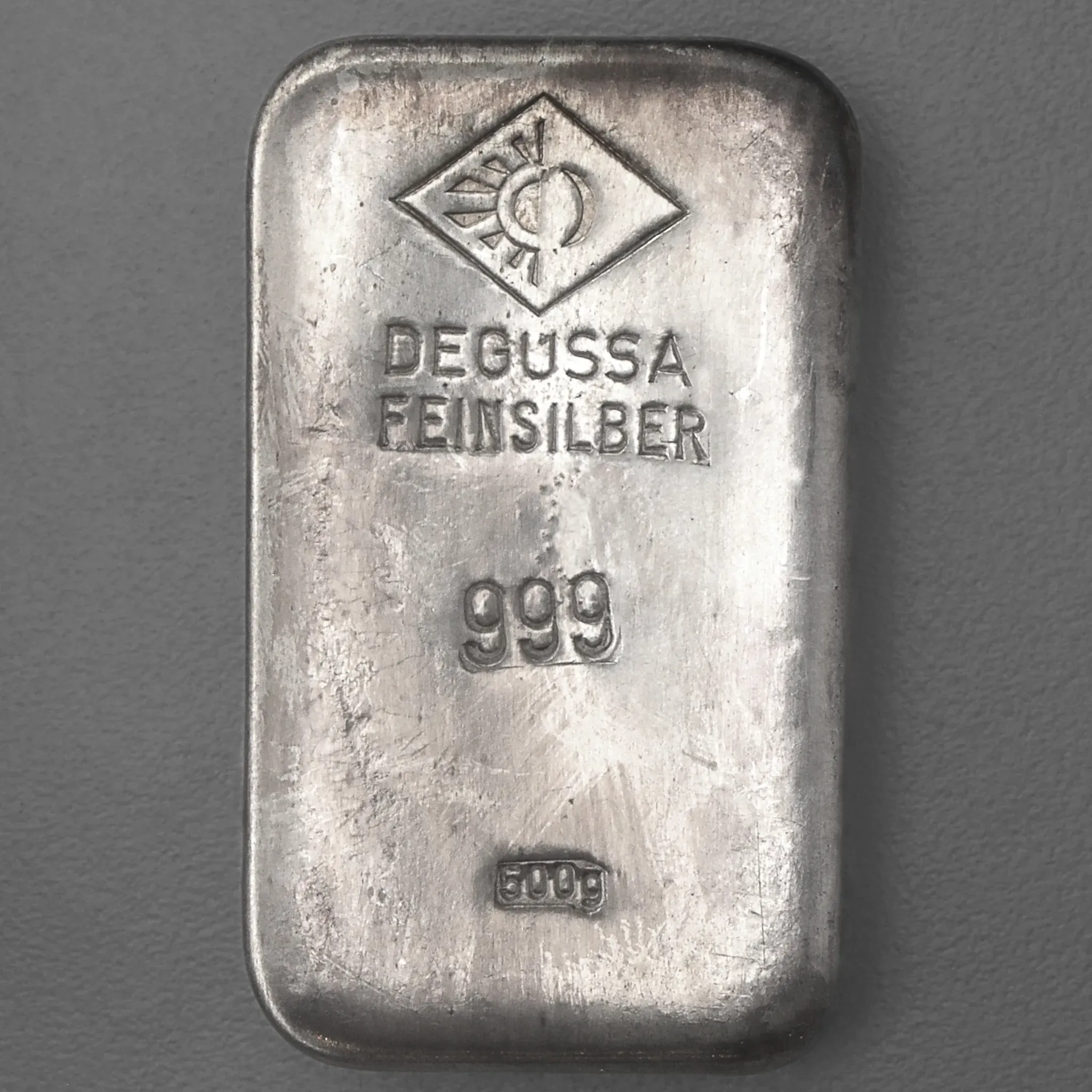 Silberbarren 500g DEGUSSA (Resale)