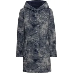 Wollmix-Jacke, Jacquard marine, 46