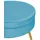 SalesFever Clam rund blau/gold