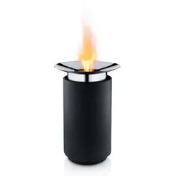 BLOMUS Gel-Feuerstelle LUNA schwarz mit Löscher
