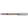 Uni-Ball eye fine UB-157E Tintenroller silber 0,4 mm, Schreibfarbe: rot, 12 St.