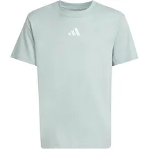 adidas Essentials T-Shirt Kinder KD3367 - wonder sage/white 152