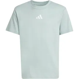 adidas Essentials T-Shirt Kinder KD3367 - wonder sage/white 152