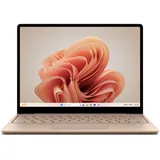 Microsoft Surface Laptop Go 3, Notebook, mit 12,45 Zoll Display Touchscreen, Intel® CoreTM i5,i5-1235U Prozessor, 8 GB RAM, 256 SSD, Iris® Xe, Sandstein, Windows 11 (64 Bit)