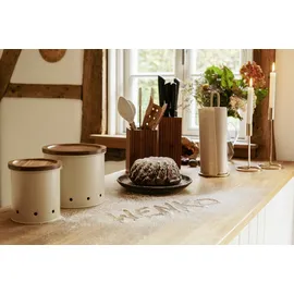 Wenko Aria runde Vorratsdose beige Ø 18 x 16,5 cm 3,8 l