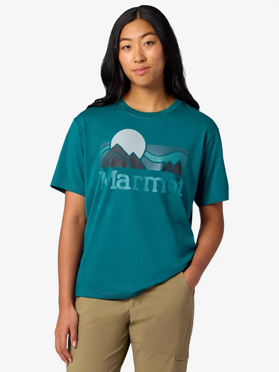Marmot Wm's Coastal Tee Short Sleeve emerald blue (42461) M