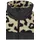 URBAN CLASSICS Ladies AOP Sherpa Mixed Puffer Jacket black/sandleo M - Beige/Schwarz - M