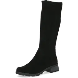 Winterstiefel, Blockabsatz, Langschaftstiefel in bequemer Weite, Gr. 42, schwarz, , 89914636-42