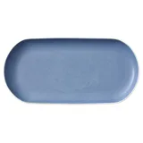 studio round North Servierplatte 38 x 19 cm Matte white/Matte river