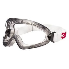 3M Schutzbrille mit Antibeschlag-Schutz Weiß EN 166-1 DIN 166-1