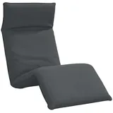 vidaXL Sonnenliege Klappbar Anthrazit 175x54x8,5 cm Oxford-Gewebe