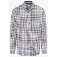 Brax Langarmhemd blau XL