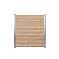 Endorphin Sichtschutzzaun 180 x 180 cm beige Lärche 2 St.
