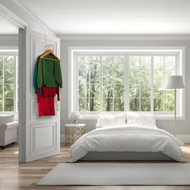 Relaxdays Türhaken Klapphaken creme