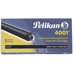 Pelikan Tintenpatronen »4001« (5 Stück) schwarz