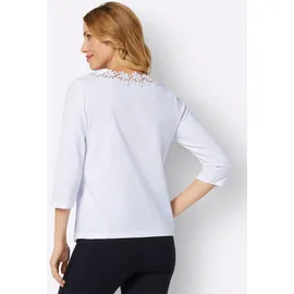Classic Basics 3/4-Arm-Shirt Weiß 38