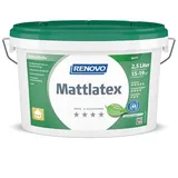 Renovo Mattlatex Weiß 2,5 l